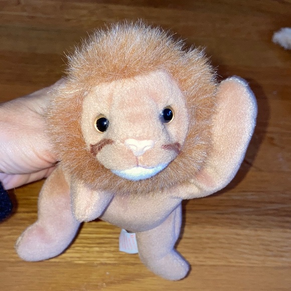 Beanie Baby Roary Stuffed Animal - Picture 1 of 8